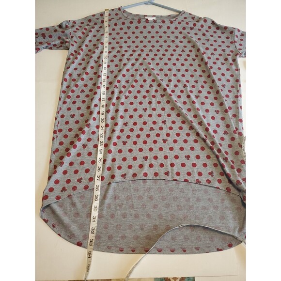Women's Tunic Small Minnie Mouse Polka Dot Print Oversized Lightweight Pullover - Picture 7 of 8